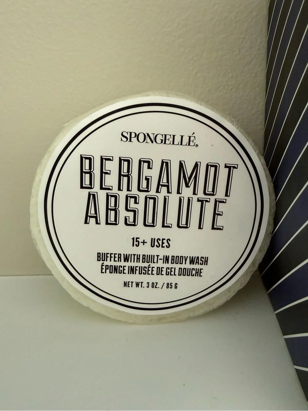 Spongelle Men's Buffer Trio Bergamot Cedar Verbena NEW IN BOX